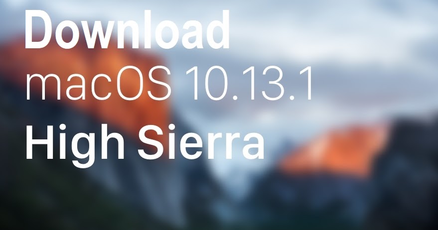 Download Macos High Sierra Offline Installer